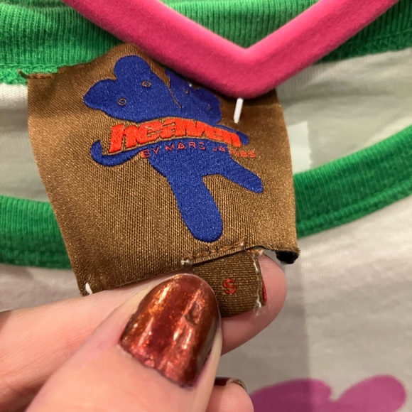 Heaven by Marc Jacobs Small Pink Teddy T-shirt - Picture 7 of 7